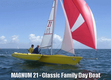 Choice of 3 trimaran day boats.