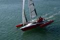 Two VirusBoats staff, Pascal and William,
sailing the NEW Magnum 21.S.