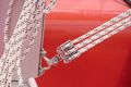 Kicking strap detail