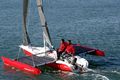 Perfect slot for the wind to get through to the main sail.