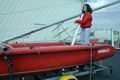 Stepping the mast