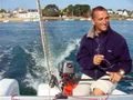Motoring with a 9.8HP outboard
you can do 10 knots!